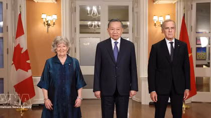 Governor General of Canada hosts banquet for top Vietnamese leader