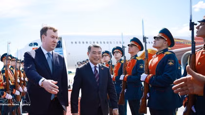 Prime Minister arrives in Kazan to attend ASEAN–Russia Commemorative Summit