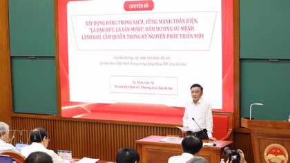 Key leader highlights important tasks in Party building