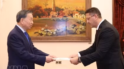 General Secretary and President To Lam receives newly accredited ambassadors