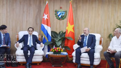 Vietnam, Cuba promote comprehensive cooperation in new development stage