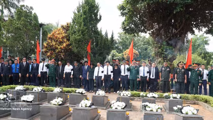 Remains of 18 Vietnamese martyrs repatriated from Cambodia laid to rest in Gia Lai