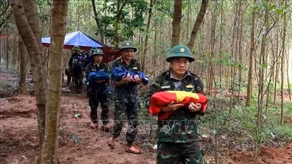 Search area expanded to recover more martyrs' remains in Quang Tri