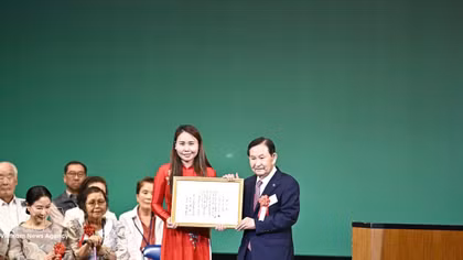 Vietnamese association leader receives Global Citizen Community Award in Japan