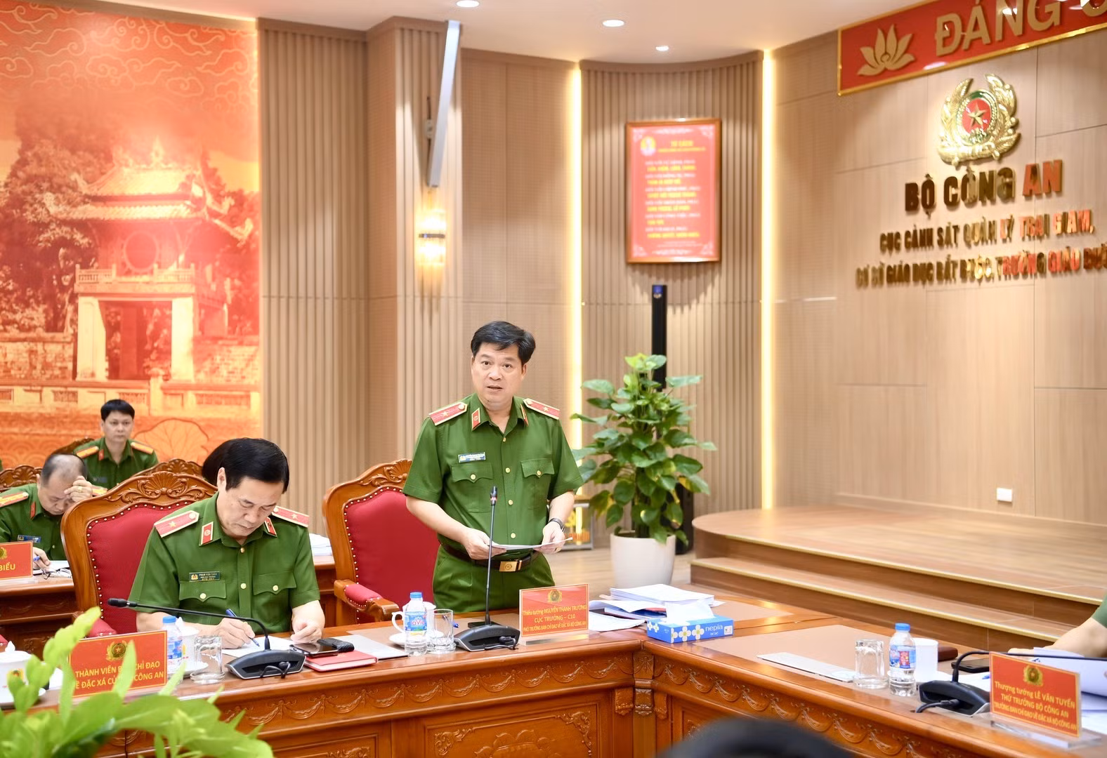 Major General Nguyen Thanh Truong, Director of the Department of Prison, Correctional Institution and Juvenile Reformatory Management.