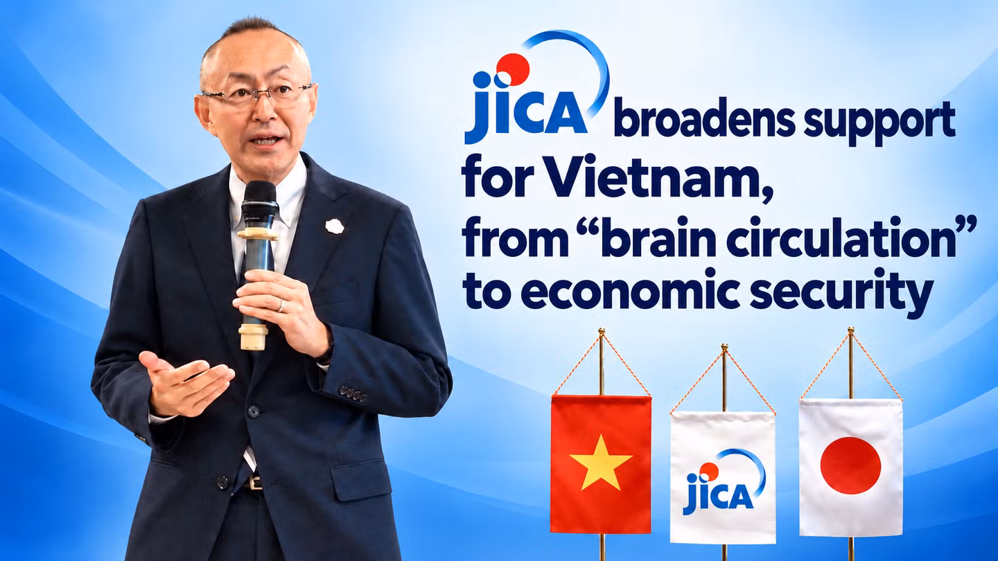 JICA broadens support for Vietnam, from “brain circulation” to economic security
