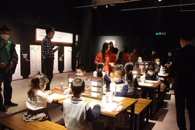 During this period, the museum will organise activities to help visitors learn about paintings and symbols of Australian aboriginals.