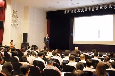 Delegates at a workshop titled ‘Commercialisation of scientific research results’ held in HCM City on July 20. (Photo: VNA) Delegates at a workshop titled ‘Commercialisation of scientific research results’ held in HCM City on July 20. (Photo: VNA)