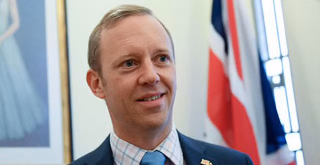 British Ambassador to Vietnam Gareth Ward.