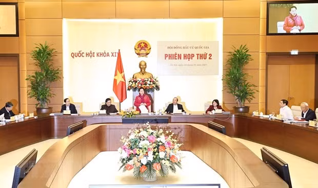 At the second meeting of the National Election Council.