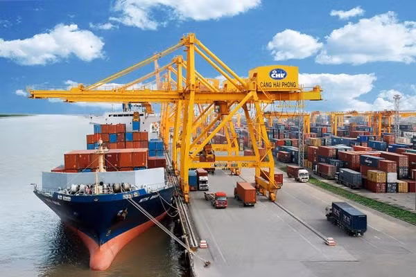 Logistics is among the key services sectors of Vietnam (Photo: congluan.vn)