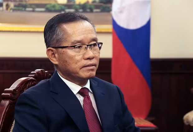 Lao Deputy Foreign Minister Thongphane Savanphet in an interview with the Vietnam News Agency (Photo: VNA) Lao Deputy Foreign Minister Thongphane Savanphet in an interview with the Vietnam News Agency (Photo: VNA)