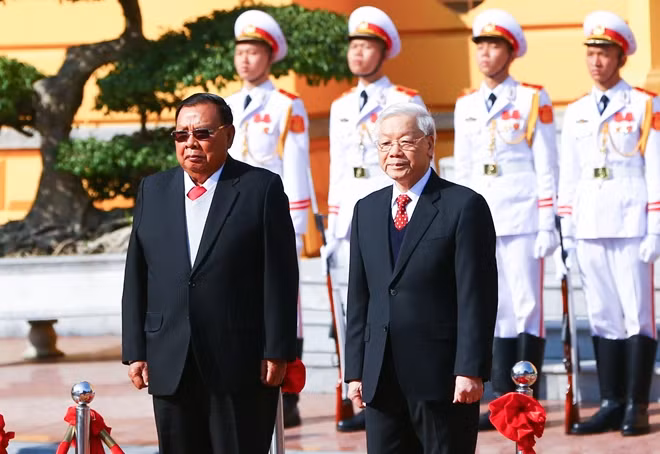 In the history of international relations, the special relationship between Vietnam and Laos is a rare example of strong, loyal and effective ties between two peoples in the common struggle for national independence, freedom and social progress in each country.