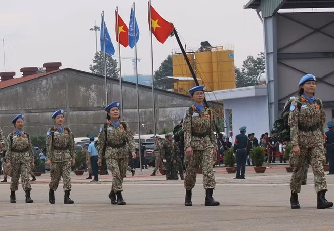 The Vietnamese medical contingent will be in charge of running the UN level-II field hospital in Bentiu to take care of over 1,800 military and civilian UN personnel working in the north of South Sudan.