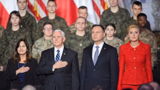 Pence calls on EU to withdraw from Iran nuclear deal. Photo:Reuters
