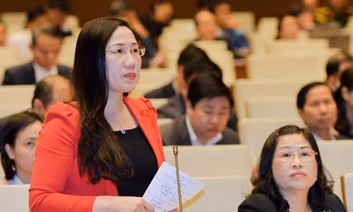 According to Nguyen Thi Thuy, representative from Bac Kan province, there is a lack of effective policies for tracking asset origin and the prompt settlement of corrupted assets.