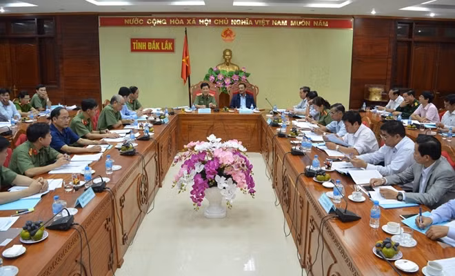 At the working session.