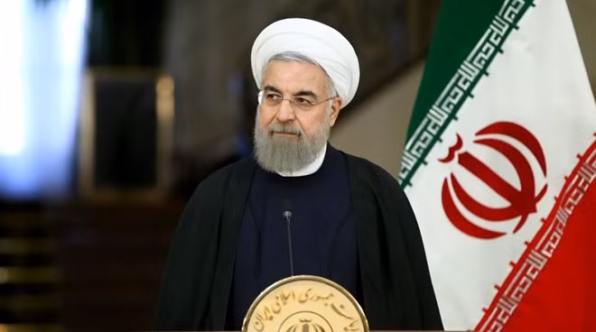 Iran's president declares end of Islamic State.