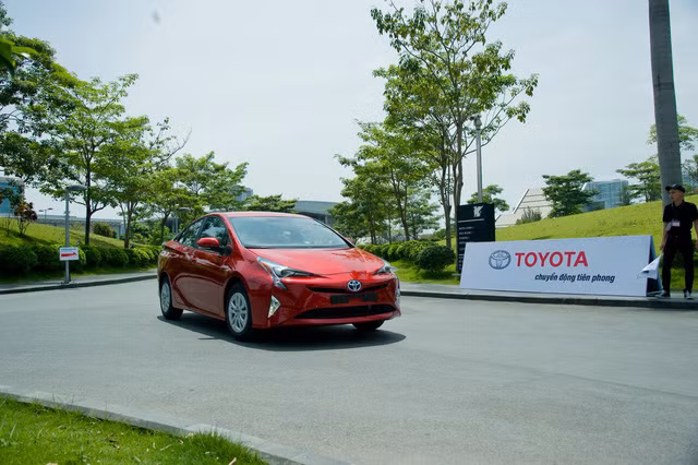 The Toyota Prius model. The Toyota Prius model.