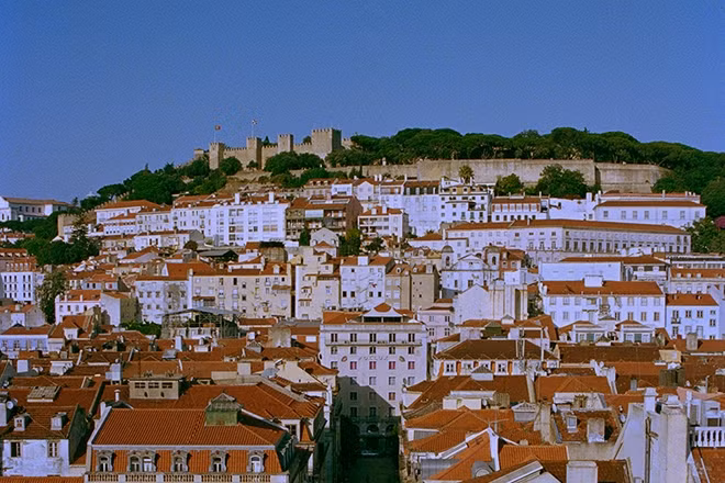 View of the Castle de São Jorge overlooking the historical centre of Lisbon. Photo: UN/ Clara Pereira