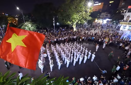 Public Security Ceremonial Unit gives special program in Hai Phong ảnh 5