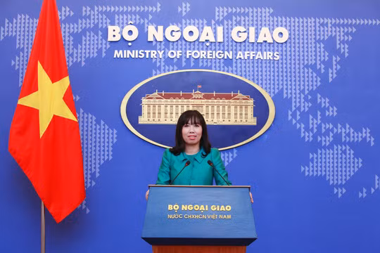 Vietnamese Foreign Ministry’s spokesperson Le Thi Thu Hang. Vietnamese Foreign Ministry’s spokesperson Le Thi Thu Hang.