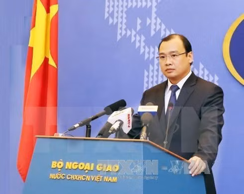Spokesperson for the Ministry of Foreign Affairs Le Hai Binh Spokesperson for the Ministry of Foreign Affairs Le Hai Binh