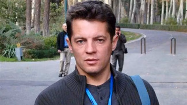 Ukrainian journalist Roman Sushchenko is arrested in Moscow. (File photo)