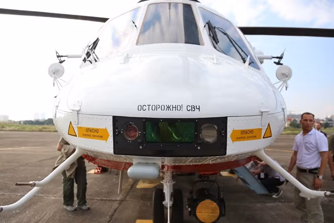 Video cameras improved the view while operating with external load. The safety level was increased due to using terrain awareness warning and collision warning systems.