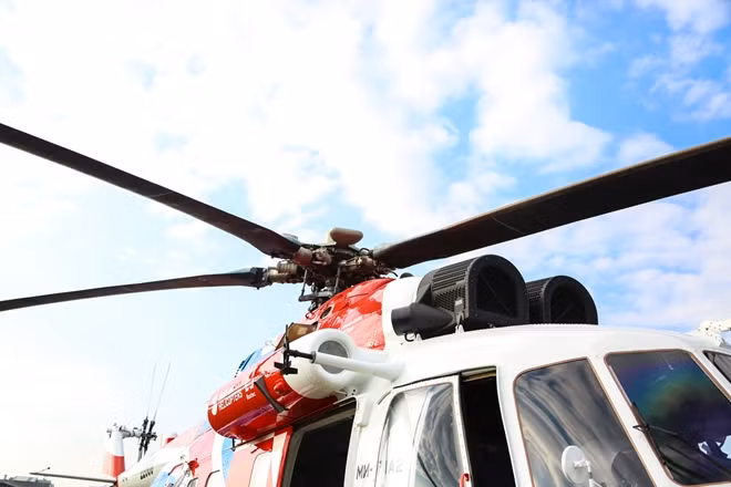 The helicopter provides passenger transportation and is available in transport, passenger, and VIP versions.
