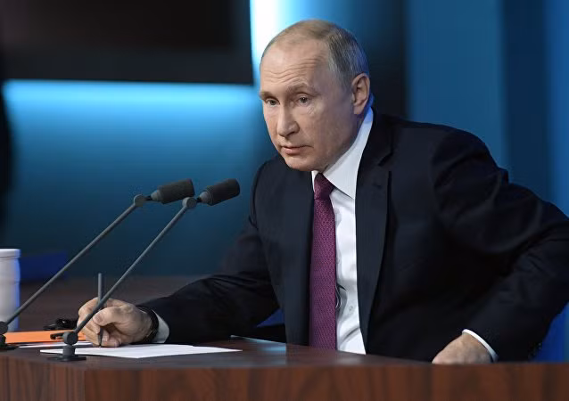 Russian President Putin. Russian President Putin.
