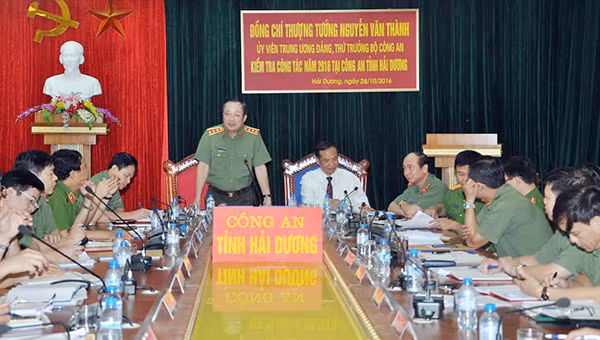 Deputy Minister Nguyen Van Thanh speaks at the meeting. Deputy Minister Nguyen Van Thanh speaks at the meeting.