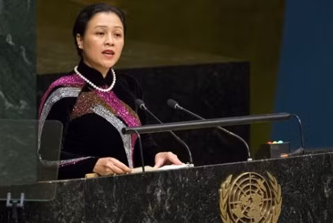 Ambassador Nguyen Phuong Nga, head of the Vietnam Mission to the United Nations.