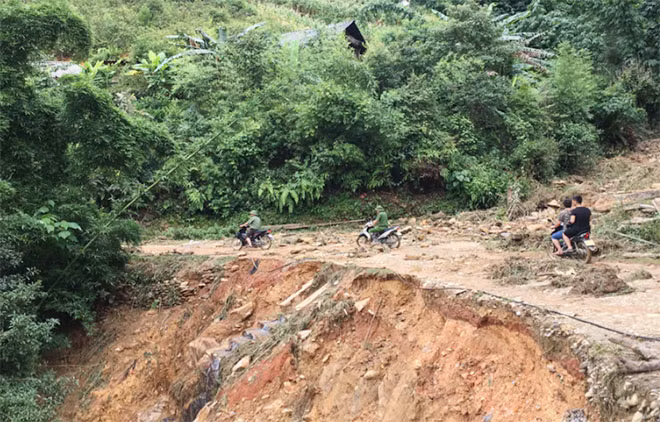 Many routes were destroyed. The district so far has mobilized all forces and means to assist the people in overcoming consequences. All important routes are also being repaired as most local roads are now safe for small vehicles such as motorbikes.