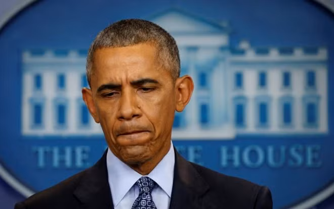 U.S. President Barack Obama holds his final news conference at the White House in Washington, U.S., January 18, 2017. REUTERS/Kevin Lamarque