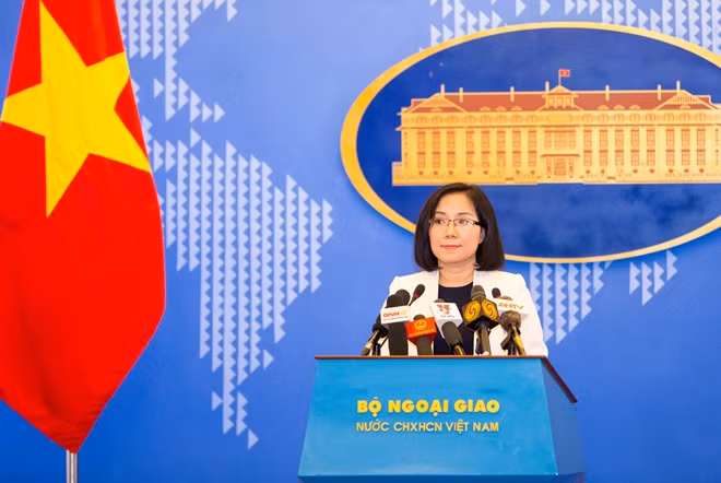 Ministry of Foreign Affair’s Deputy Spokesperson Nguyen Phuong Tra.