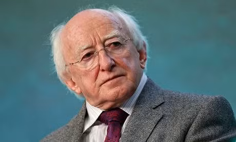 Irish President Michael D. Higgins. Irish President Michael D. Higgins.