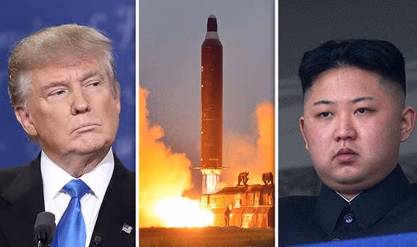 US President Donald Trump and North Korea's leader Kim Jong Un. US President Donald Trump and North Korea's leader Kim Jong Un.