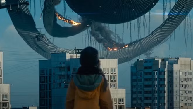 A scene of the "Attraction" film.