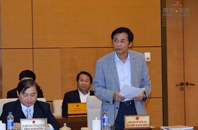 National Assembly’s General Secretary Nguyen Hanh Phuc. National Assembly’s General Secretary Nguyen Hanh Phuc.