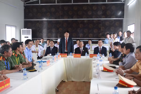 Deputy Minister Bui Van Nam speaking at the event. Deputy Minister Bui Van Nam speaking at the event.