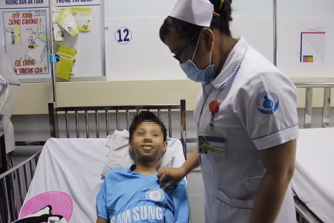 The operation was successful and the boy has recovered and is able to walk normally.
