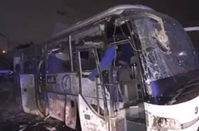 Egypt security forces kill 40 suspected militants after tourist bus bombed.