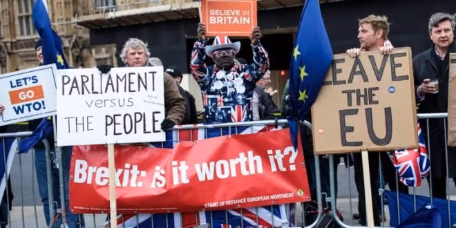 UK parliament to vote on Brexit delay, PM seeks to revive her deal.