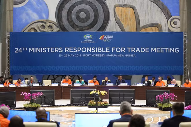 Trade ministers from 21 member economies of the Asia-Pacific Economic Cooperation (APEC) fail to reach agreement on the issue of a multilateral trading system. (Photo: apec.org)