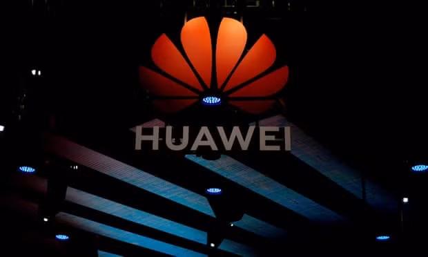Several ministers have argued for a total ban on Huawei supplying technology for the UK’s 5G network. Photograph: Aly Song/Reuters