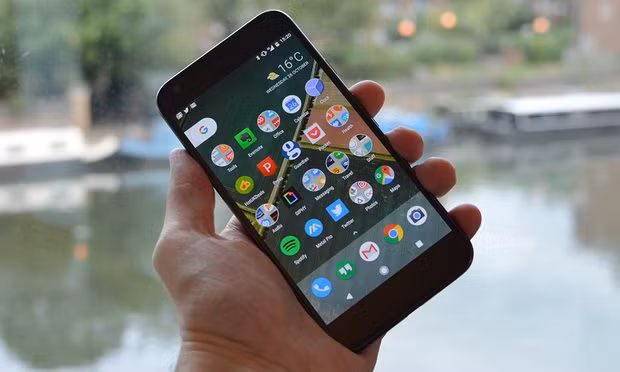The Google Pixel XL is the Android-maker’s first phablet. Photo: Samuel Gibbs for the Guardian