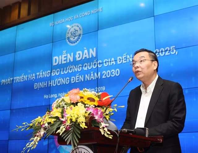 Minister of Science and Technology Chu Ngọc Anh