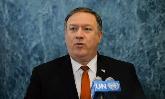 The US secretary of state, Mike Pompeo, said that he hoped North Korea might one day attend UN meeting ‘not as a pariah, but as a friend’. Photograph: Kena Betancur/Getty Images