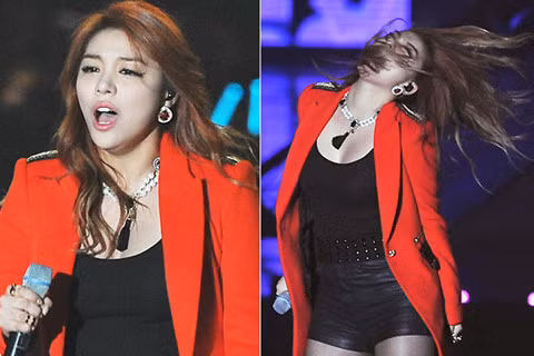 Singer Ailee. Singer Ailee.